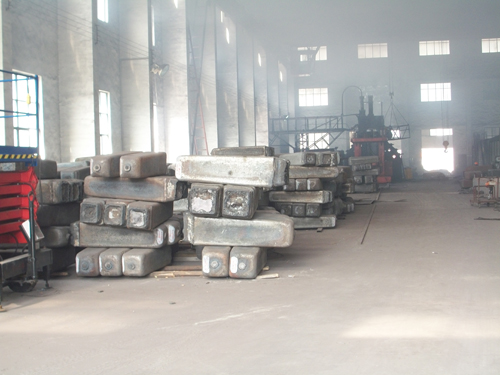 澆鑄鐵鋼錠的工藝流程